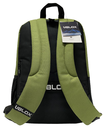 Mochila para Notebook 15.6" UBLOX Ventura Verde Oliva – 22L - Imagen 4