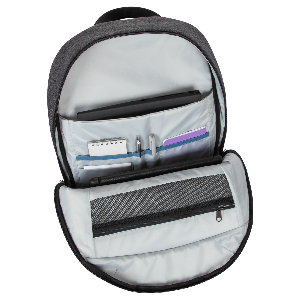 Mochila Targus Invoke™ Compact Plus 15.6" Gris – 19L - Imagen 3